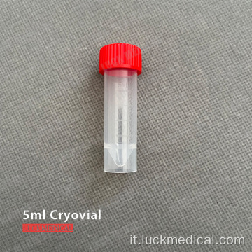 Auto-eccezionale 5 ml Cryovial 5 ml di trasporto FDA